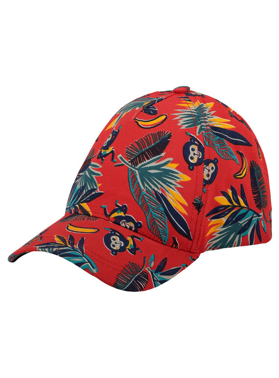 Gorra con estampado de jungla para niño FYOMERCAP2 / 19SI02K1CHAF505