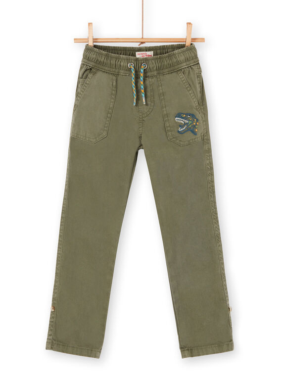 Pantalón caqui para niño LOVERPAN / 21S902Q2BERG631