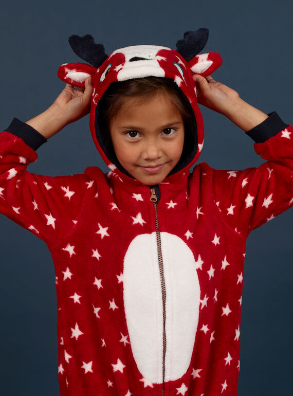 Sobrepijama con reno navideño y estampado de estrella MEMISURNO / 21WH12F1D4S505