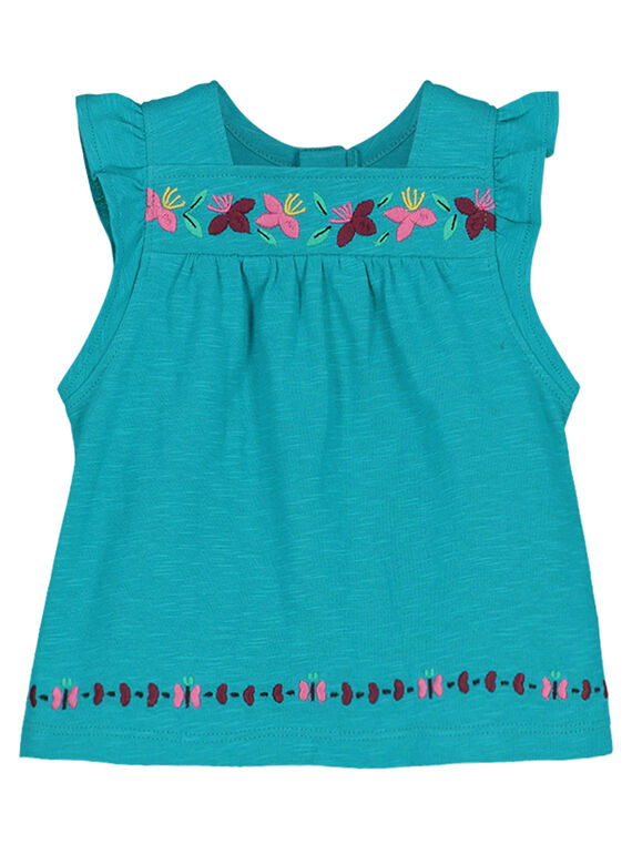 Camiseta con bordados para bebé niña FITUTI2 / 19SG09F2TMC202