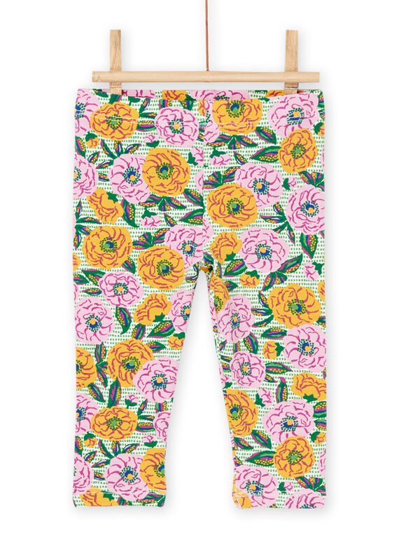 Leggings multicolor con estampado de flores RYIEXOLEG / 23SI09V1CAL001
