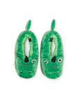 Zapatillas 3D verdes con cocodrilo para niño NOPANTCRO3D / 22KK3611PTD600