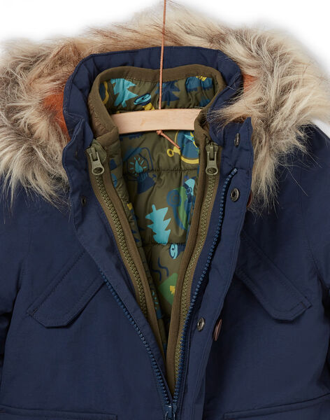 Parka con capucha POGROPAR3 / 22W902G2PAR705