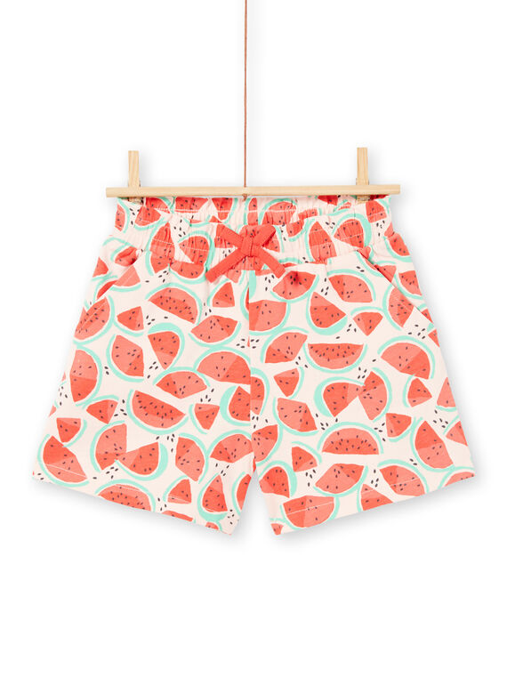 Short de punto fino con estampado de sandías LAJERSHORT1 / 21S901F1D30D322