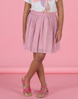 Falda plisada de lúrex RANEOJUP1 / 23S901O2JUP321