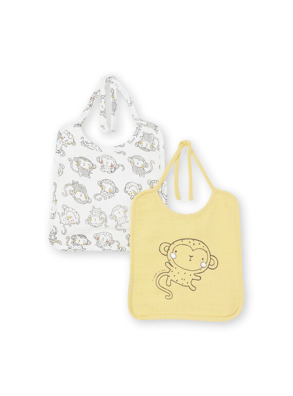 Pack de 2 baberos para niño recién nacido LOU1BAV2 / 21SF41H1BAV103