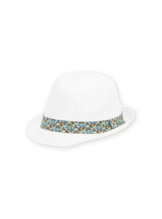 Sombrero blanco para bebé niño NYOBACHAP / 22SI0211CHA000