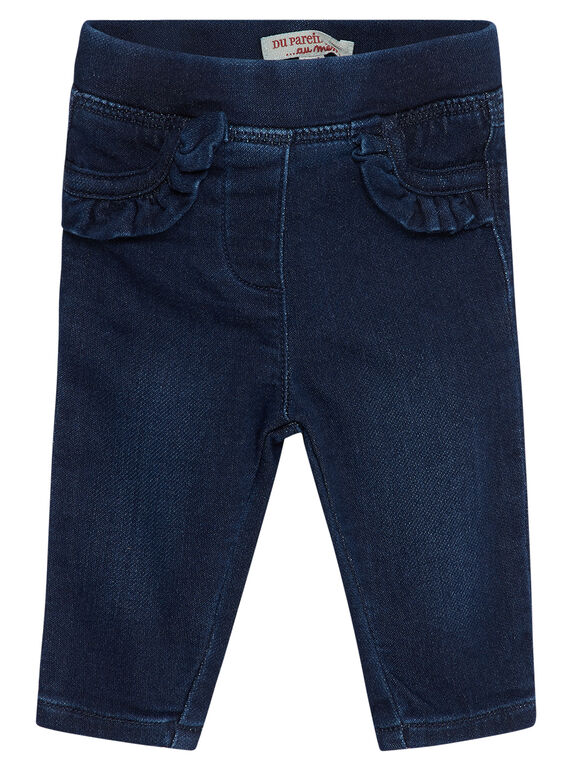 Vaquero básico para bebé niña JIJOJEAN / 20SG0941JEAP271