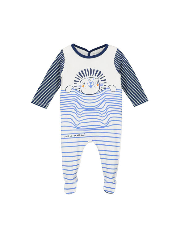 Pelele de terciopelo para bebé niño FEGAGRELIO / 19SH1494GRE000