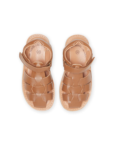 Sandalias camel para niño NOSANDMAXIME / 22KK3645D0E804