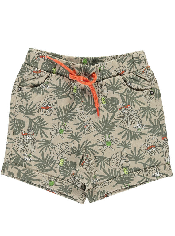 Bermudas estampadas para bebé niño FUYEBER2 / 19SG10M2BER099