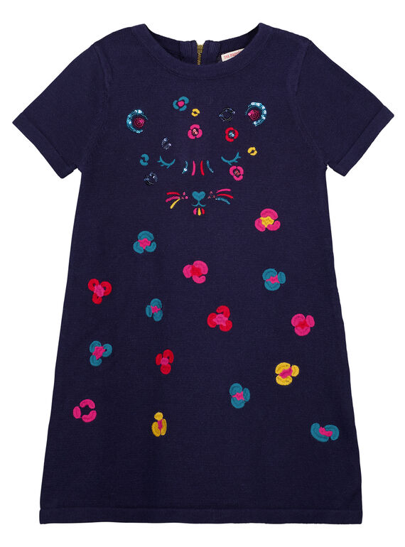 Vestido Azul marino Du Pareil Au Meme GAMUROB4 / 19W901F2ROB070