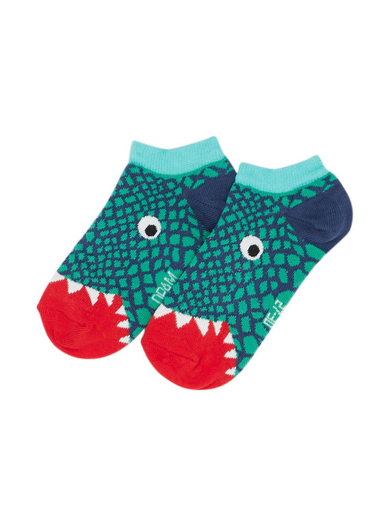 Calcetines de color azul marino JYOSAUSOQ / 20SI02Q1SOQ707