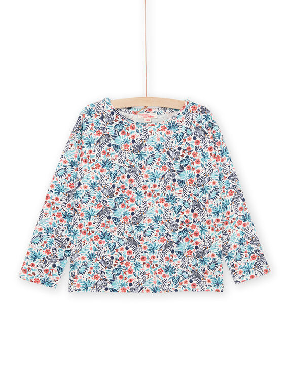 Camiseta con estampado tropical PAMENTEE1 / 22W901U2TML001
