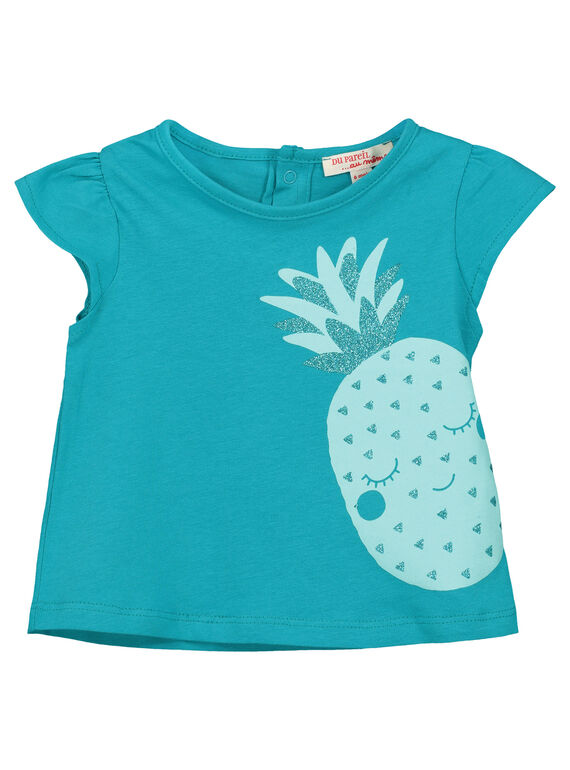 Camiseta de Niña Fantasía Azul