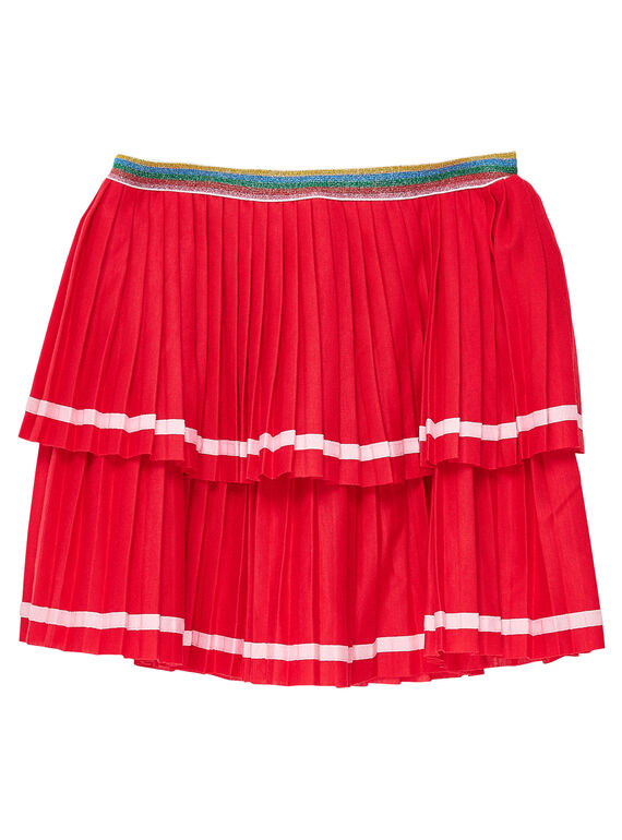 Falda de color rojo JAGRAJUP2 / 20S901E2JUP050