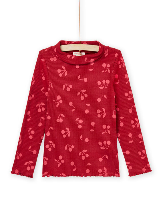 Jersey fino con estampado de cereza PAJOSOUP6 / 22W901C1SPL410