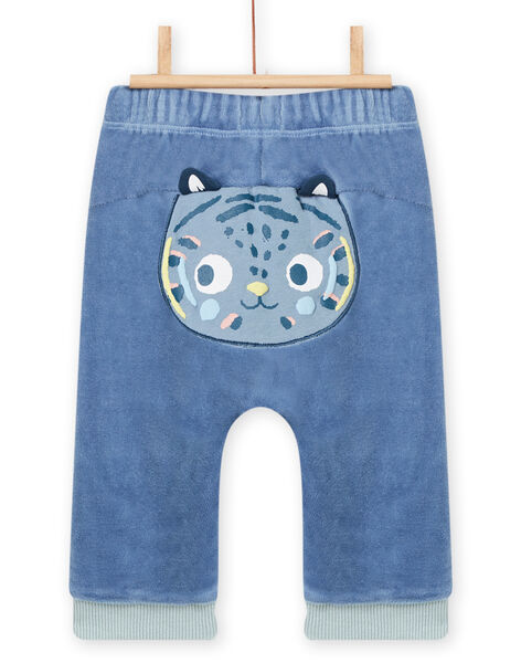Pantalón azul ártico para bebé niño NUMOPAN2 / 22SG10N1PANC219