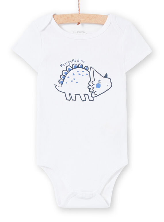 Body blanco para bebé niño LEGABODTRI / 21SH1428BDL000