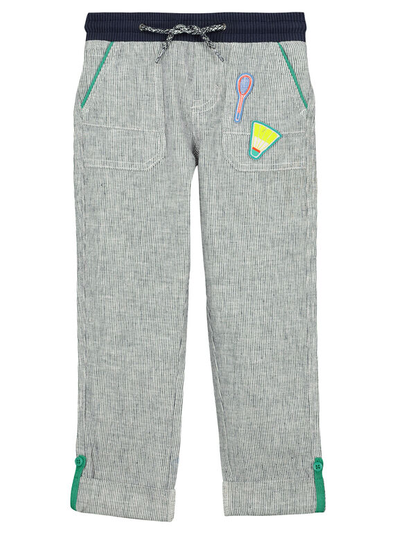 Pantalón de lino para niño FOCAPAN / 19S902D1PAN000