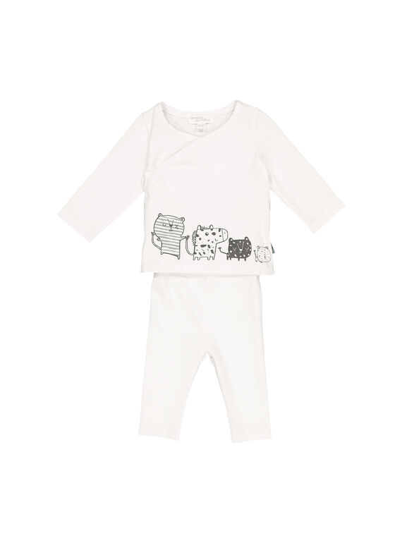 Conjunto de algodón para bebé unisex FOU2ENS2 / 19SF77J1ENS000