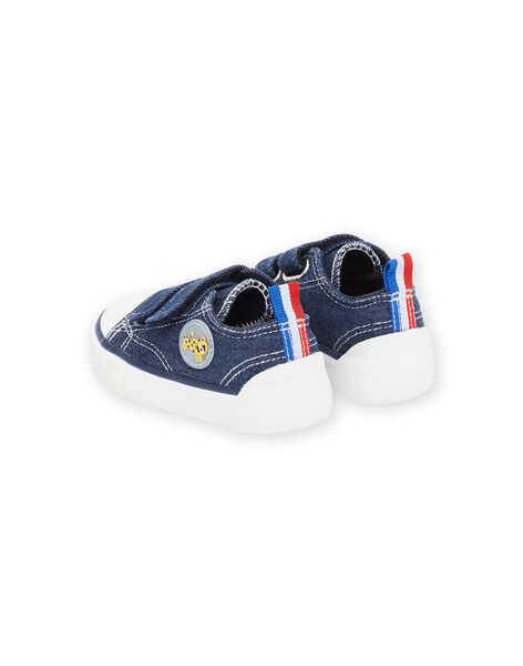 Zapatillas de tela vaquera con parche de tigre RUTOILTIGRE / 23KK3874D16P269