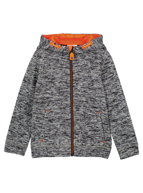 Cárdigan técnico de color gris GOJOGITEK2 / 19W90232D28090
