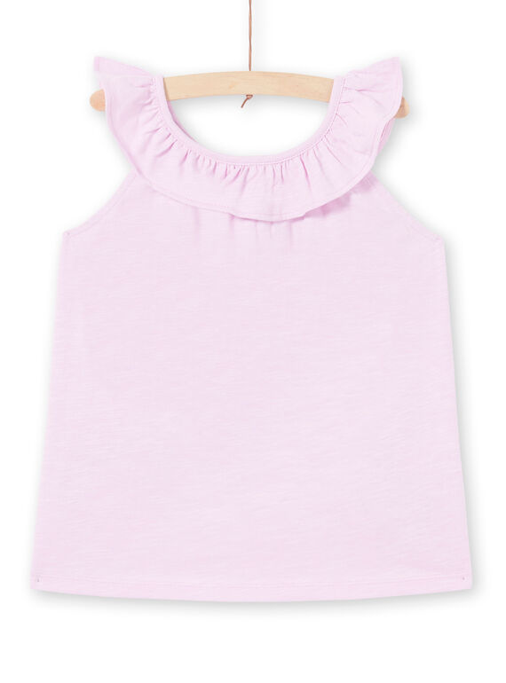 Camiseta de tirantes lisa, cuello avolantado LAJODEB1 / 21S901F1D27H700