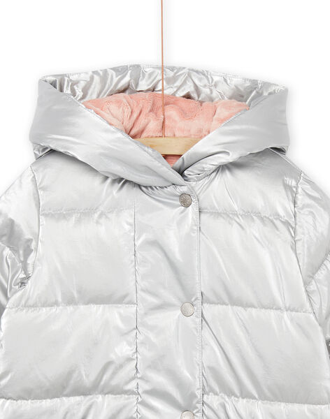 Anorak con capucha plateado PALONDOUN2 / 22W901G1D3E956