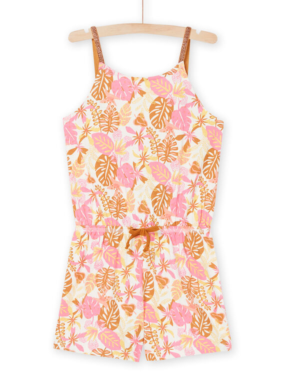 Mono de color crudo con estampado tropical RAPLACOMB1 / 23S901P2SAC001