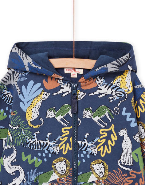 Sudadera con capucha y estampado de la selva POMOGIL / 22W902N1GIL622