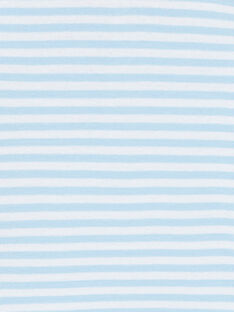 Body de rayas de color azul para bebé niño LUCANBOD / 21SG10M1BOD000