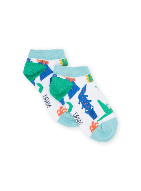 Calcetines multicolor con estampado de cocodrilos RYOJOSOQ6 / 23SI0295SOQ000