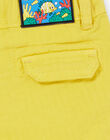 Camiseta amarilla para bebé niño LUVIBER2 / 21SG10U3BERB115