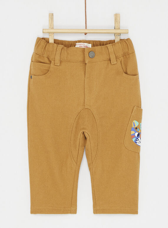 Pantalón ámbar amarillo SULINPAN1 / 23WG10H2PANB101