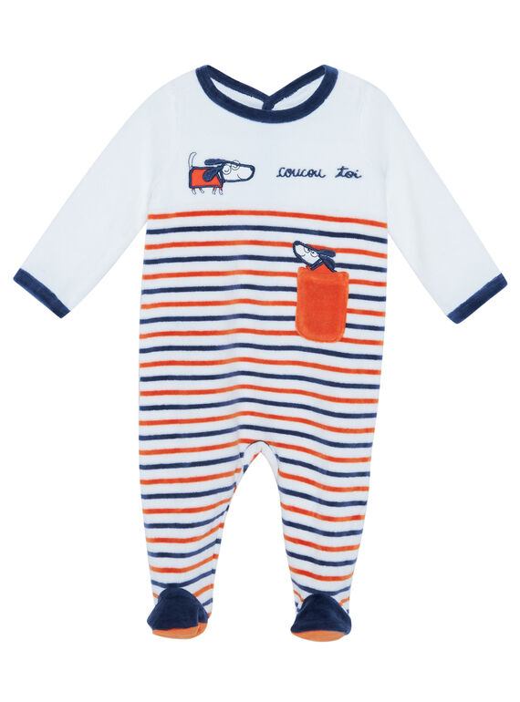 Pelele de terciopelo para bebé niño JEGAGREDOG / 20SH14C1GRE001