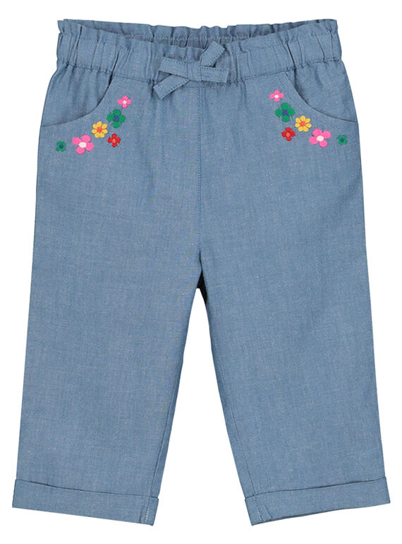 Pantalón de lona para bebé niña FICOPAN / 19SG0981PAN704