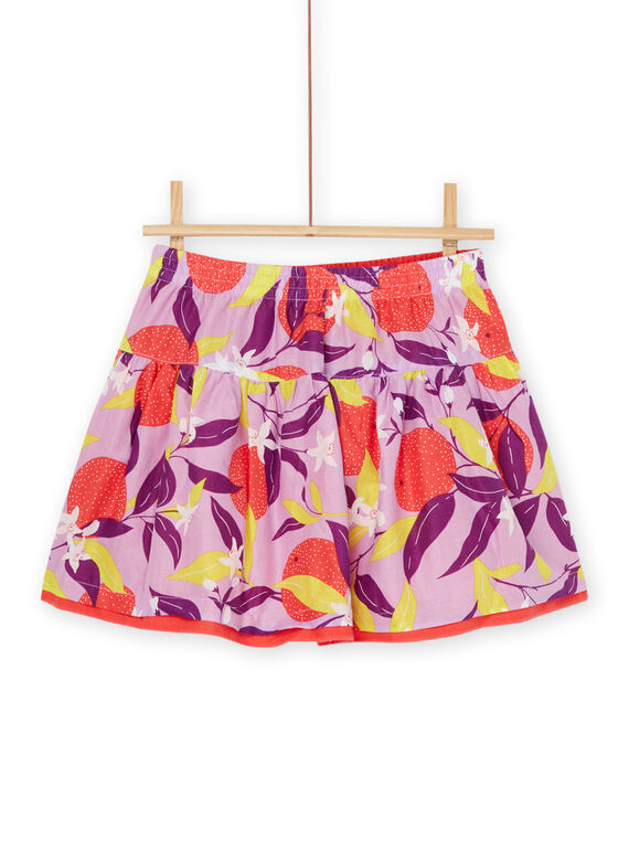 Falda lavanda y naranja reversible RANEOJUP2 / 23S901O1JUP326