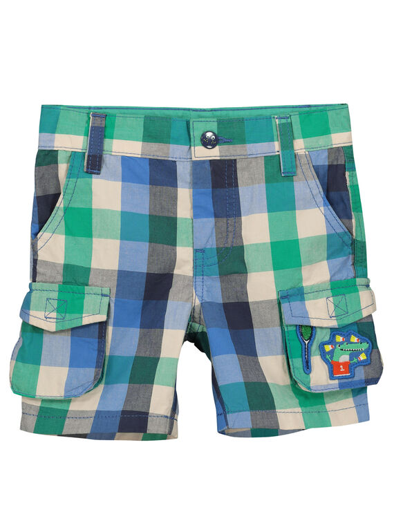 Bermudas con bolsillos y estampado de fantasía para niño FOCABER4 / 19S902D4BER205