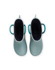 Botas de agua de color azul verdoso con parche de dinosaurio ROPLUIDINO / 23KK3611D0C600