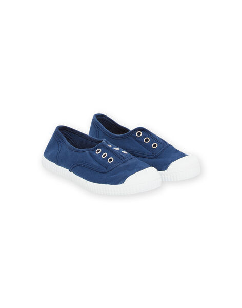 Tenis de tela azul marino para niño NOTOILCIEMA / 22KK3696D16070