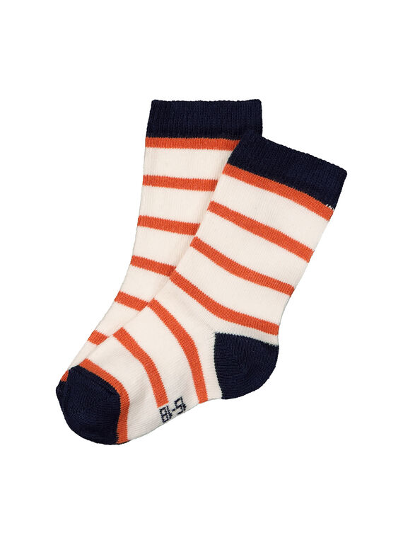 Calcetines de rayas para bebé niño FYUJOCHO2B / 19SI1033SOQ099