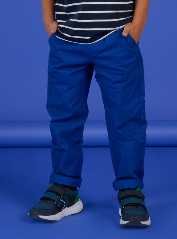 Pantalón azul con cintura elástica RONAUPAN / 23S902N1PANC238