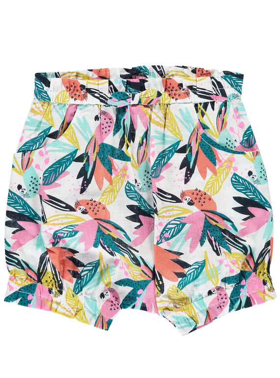 Cubrepañal estampado para bebé niña FICUSHO1 / 19SG09N2SHO000