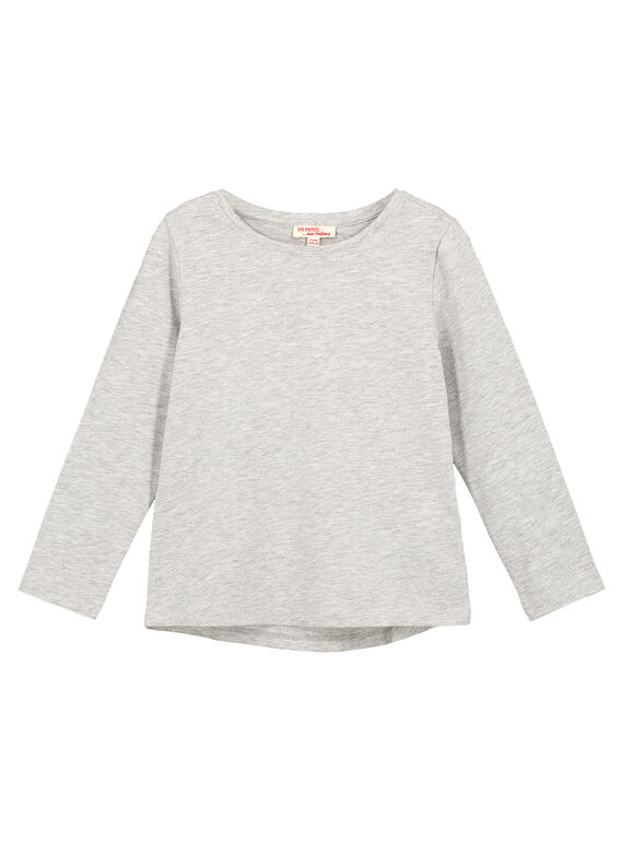 Camiseta Manga larga Gris jaspeado Du Pareil Au Meme GAESTEE3 / 19W901U3D32943