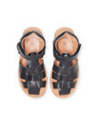 Sandalias de piel azul marino para niño NOSANDMARC / 22KK3646D0E070