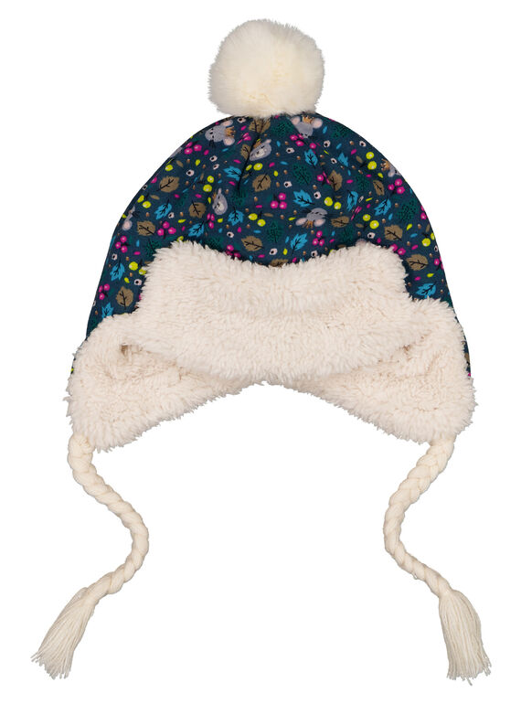 Chapka con estampado y borla GYITUBON / 19WI09Q2BON714