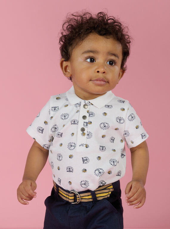 Polo con estampado de animales RUNEOPOL / 23SG10O1POL000