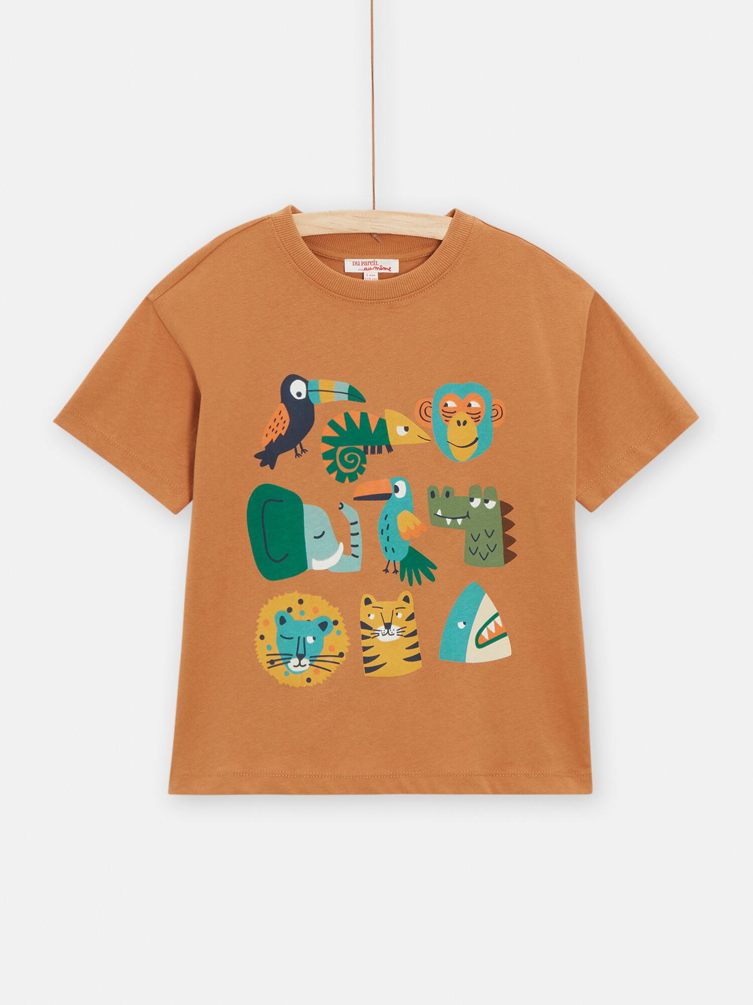 Camiseta marron bebe online