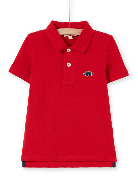 Polo rojo - Niño LOJOPOL3 / 21S90245POL050